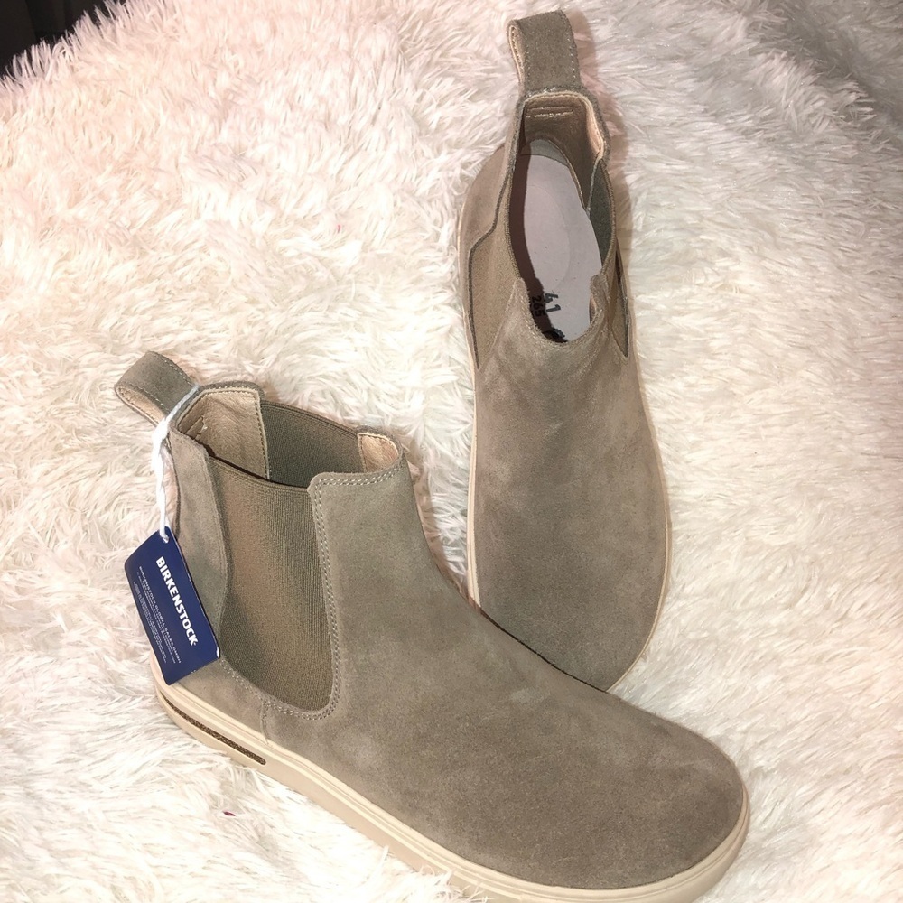 Birkenstock Beige Slip-On Footwear NWT size 37 6-6.5 - Picture 15 of 15